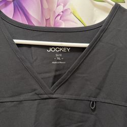 Jockey Women’s Classic Black Short Sleeve Top