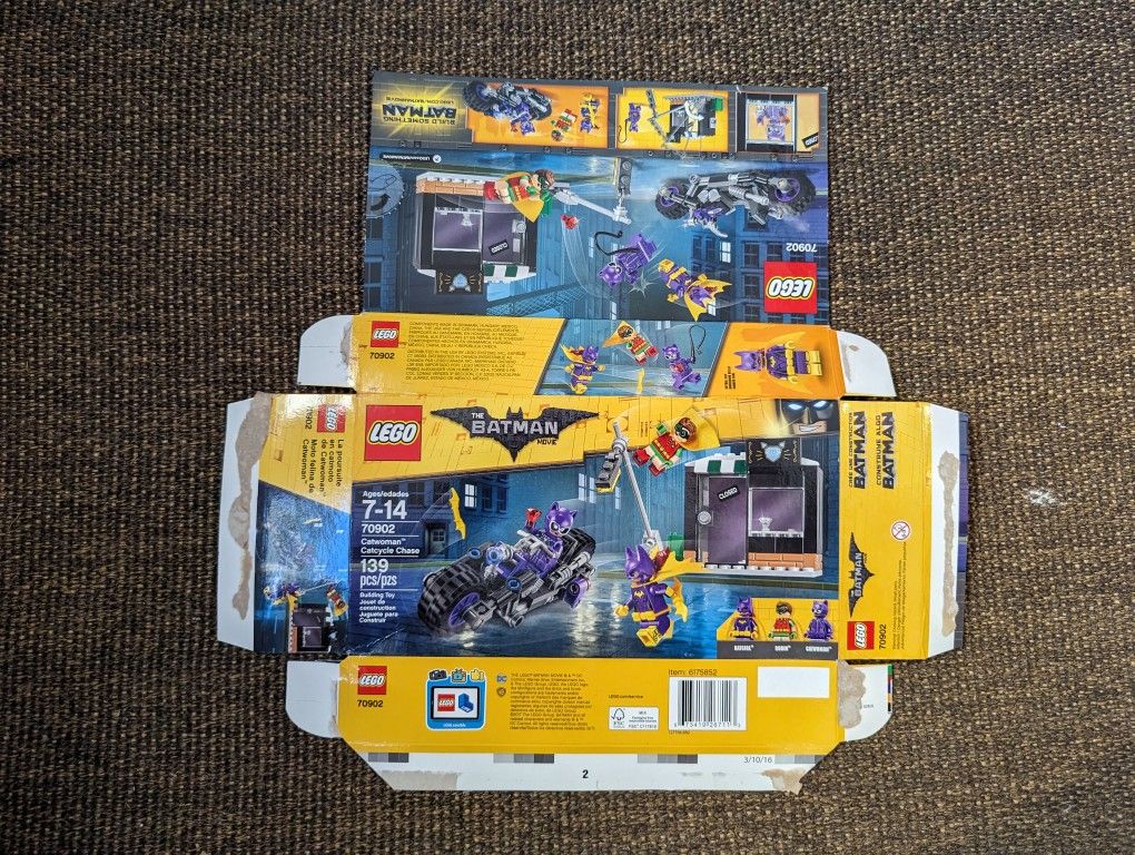 Lego Batman: Catwoman Cycle Chase 70902