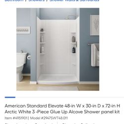 Shower Panel Kit $250.00 (New Over $500)