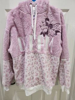 Ladies Disney 1/2 zip hoodie