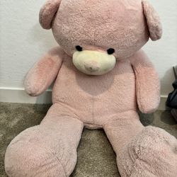 Large Pink Teddy Bear