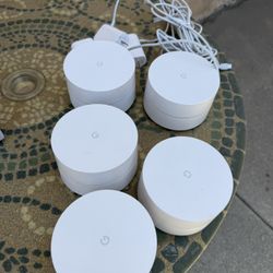Google Mesh Wifi Boxes 
