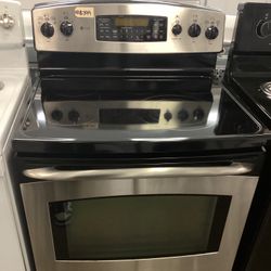 GE Profile 30 in. 5 Burners Glass Top Electric Stove 