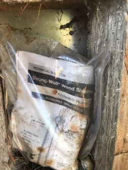 Simpson Sheer wall Panels 