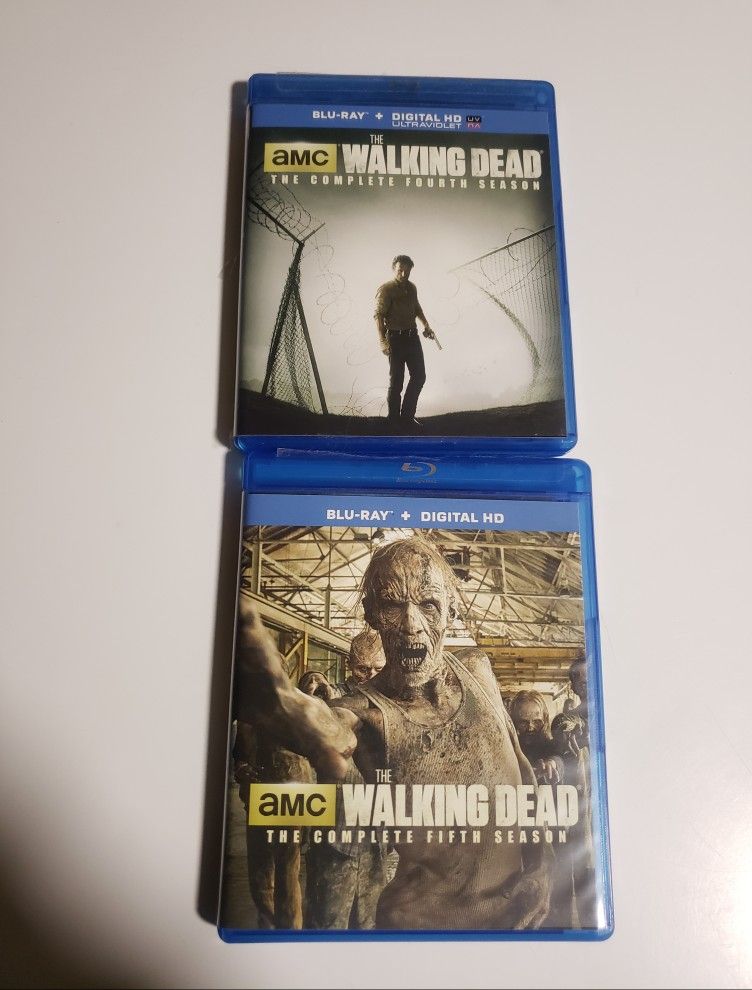 The Walking Dead Season 4,5 Blu-ray 