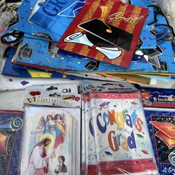 Graduation party stuffs