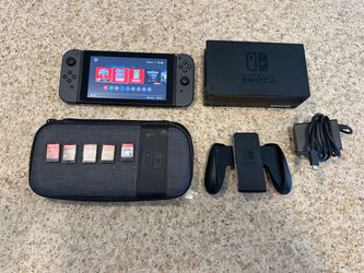 Nintendo Switch + 5 games  + 128GB
