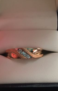 JBR 10YG Diamond Band