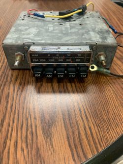 Vintage 70s Blaupunkt  Volvo amfm radio