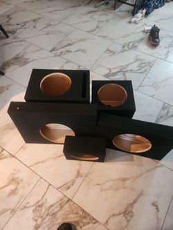 Sub boxes varios sizes i have pairs