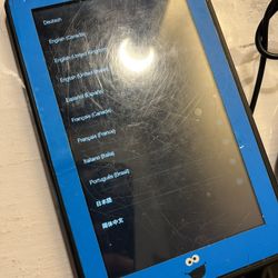 kindle fire blue  