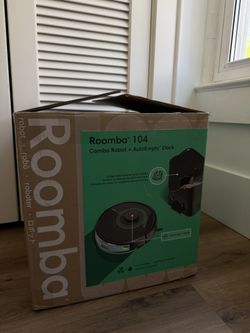 iRobot Roomba 104 2in1 Vacuum & Mop Robot $275.00 (MSRP $449.99) OBO