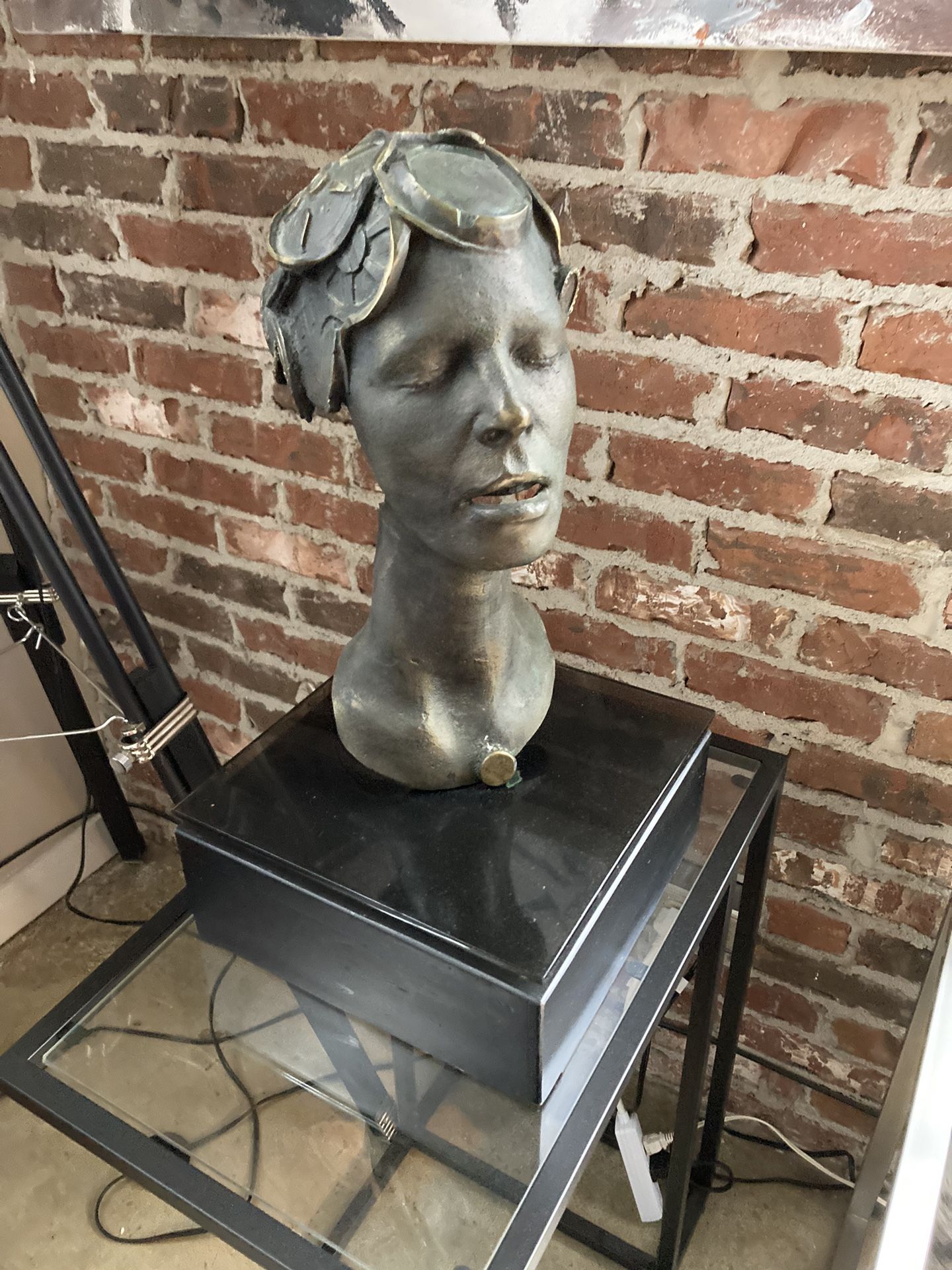 Head Statue A Conversation Piece.
