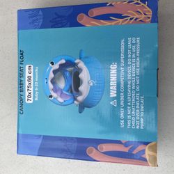 Canopy Baby Seat Float