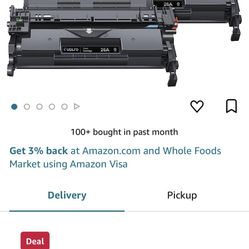 🔥 Final Sale 🔥 26A Toner Cartridge for HP (Black, 2-Pack)