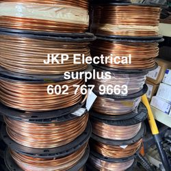 Bare #4 Copper Wire 200ft Spools / Electrical Ground Wire Solid 