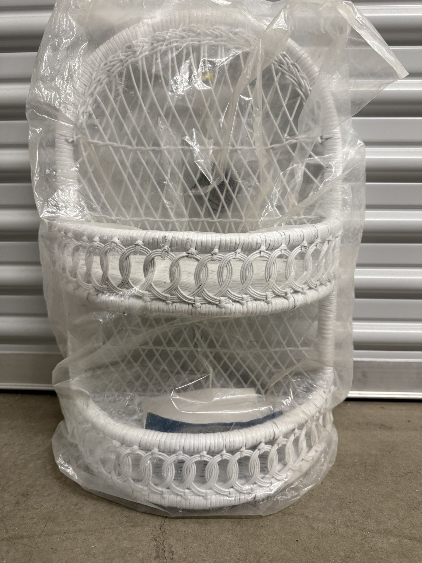 $45 Vintage Wicker Shelf New