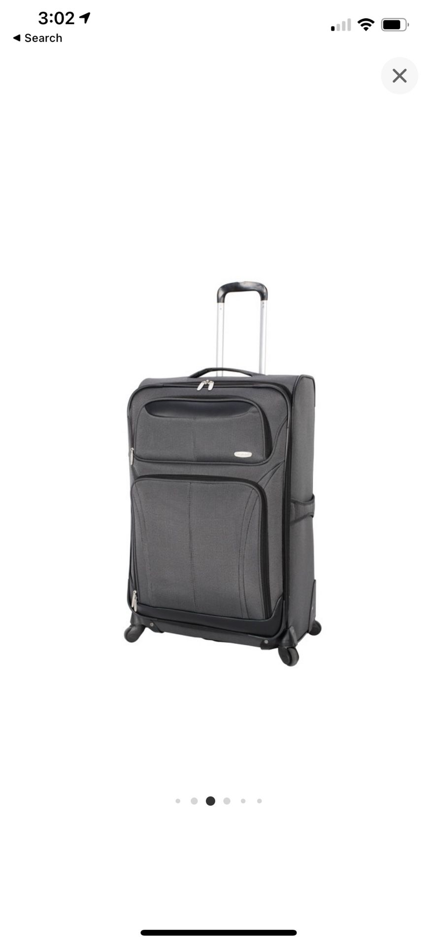 21” Skyline Spinner Carry On Suitcase -Gray