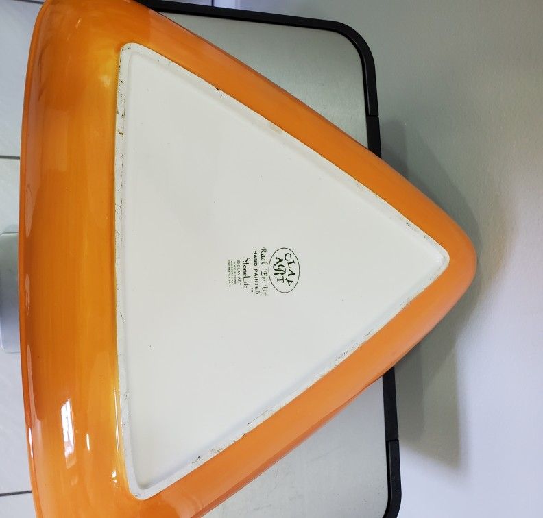 CHRISTMS IN JULY..Billiard Glass Dish