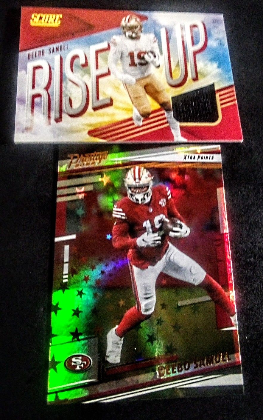 Deebo Samuel 2 Cards Lot Of Rookie & Parallel