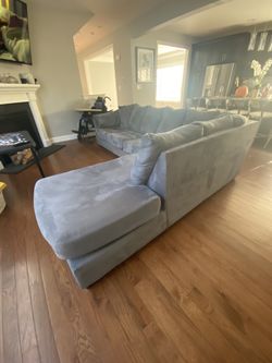 Gray Sectional $300