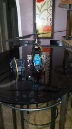 Hand made helicopter