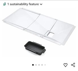 New Grease Tray with Catch Pan Adjustable Universal Drip Pan for Dyna Glo, Nexgrill, Expert Grill, Kenmore, BHG & Expert 3/4/5 Burner Gas Grill for Dy