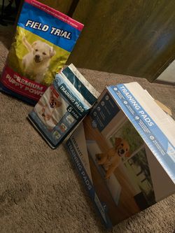 Puppy Pads And Food