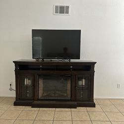 TV Stand With Heater 