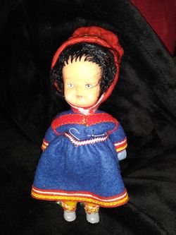 Antique ARI Germany DP 1930's miniature doll