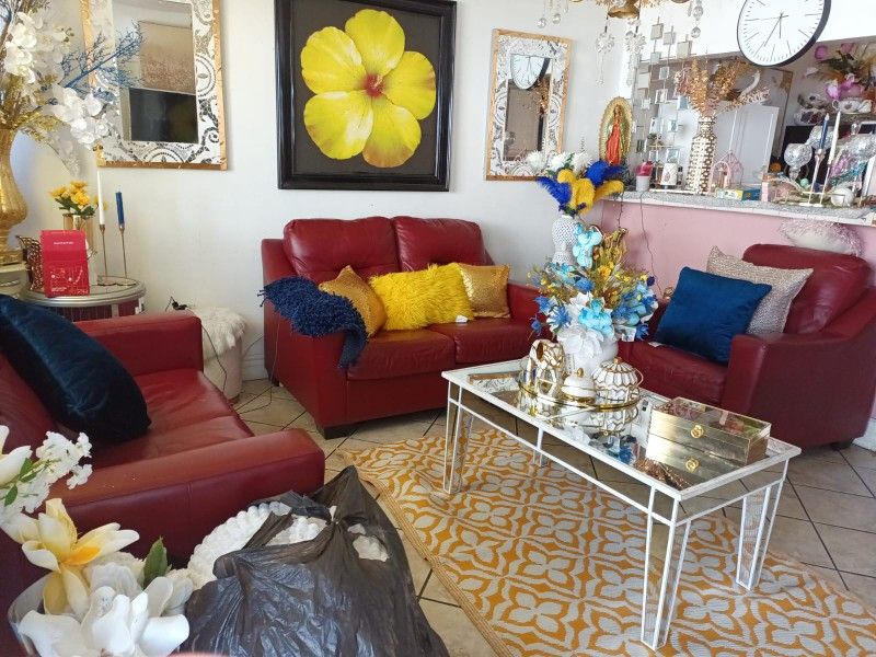Leather Sofa