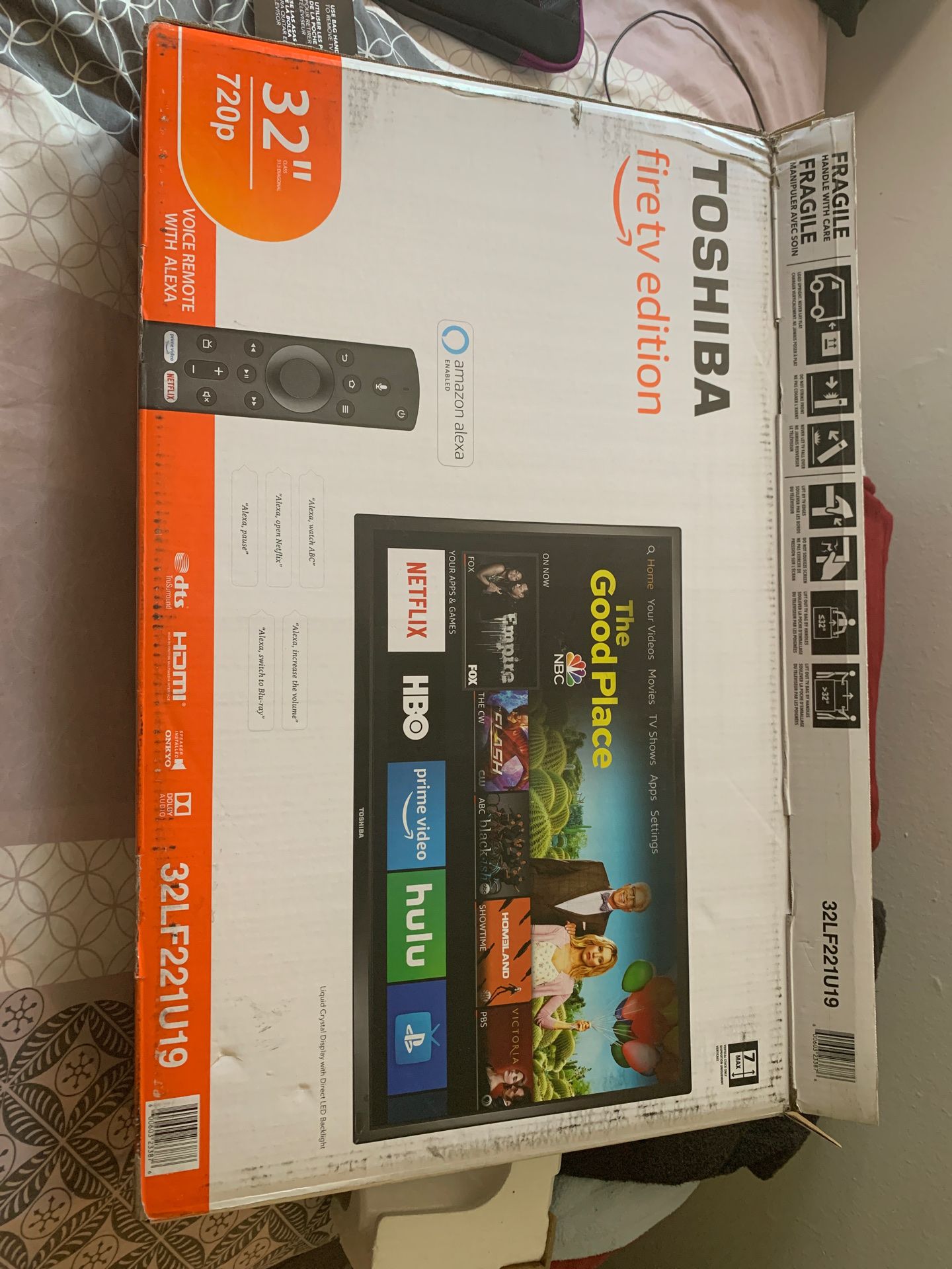 Toshiba Smart Tv- Fire tv Edition 32”