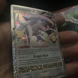 Evolutions Binder Ft Garchomp platinum