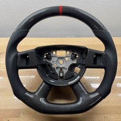2008 2009 2010 JEEP GRAND CHEROKEE SRT8 CARBON STEERING WHEEL