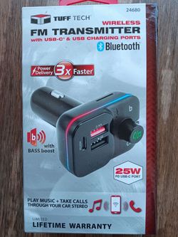Fm transmitter Car charger