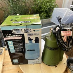 Submersible Water Pumps  $60 Each Firm   Used Once. 