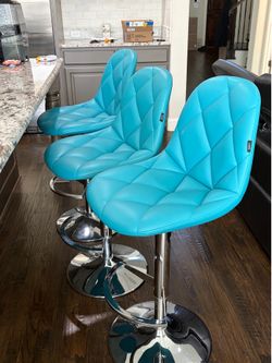 Zuri Furniture Prism adjustable bar stools