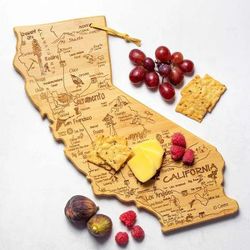 NEW Large Totally Bamboo Destination California Cutting/Grazing Board - Wall Decor 15.5x20x.6
