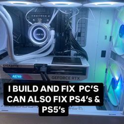 BUILD AND FIX PC’S PS4 PS5