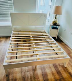Beautiful White Bed