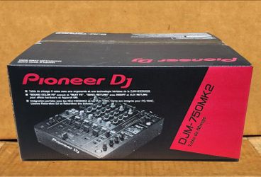 Pioneer DJ 4 Channel Digital Mixer Beat FX Rekordbox Controller DJM-750 MK2 🚨 Payment Options Available 🚨 No Credit Needed 🚨