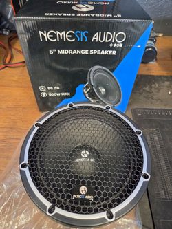 Nemesis Audio colossal 8" Neodymium Midrange Speakers