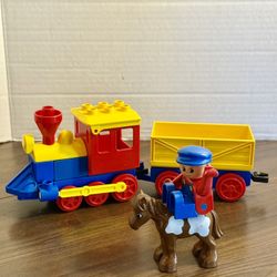Lego Duplo 2731 Push Along Railroad Express 1996
