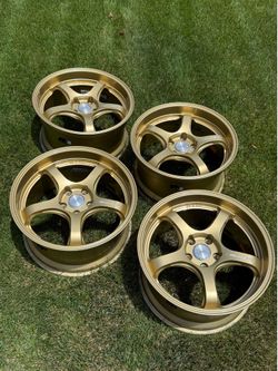 Subaru WEDS Wedsports 18 X 9.5 Wheels (Rims)