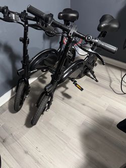 2 Jetson Bolt Pro electric bikes