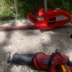 Electric Trimmer And Reticulating Saw $60 OBO
