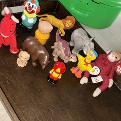 11 Piece Vintage Toys