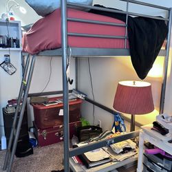 Loft Bed With Twin On Top. Includes Mattress. 
