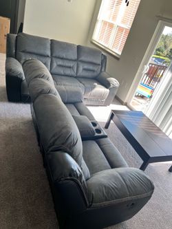 Like-New Couch Set