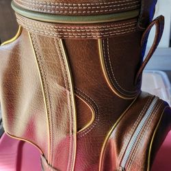 Vintage Golf Bag Beer Snacks Soda Portable Ice Cooler